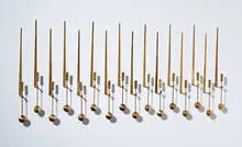 Pierre Forsell, Candlesticks (16), c. 1960s, Skultuna, Sweden