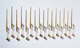 Pierre Forsell, Candlesticks (16), c. 1960s, Skultuna, Sweden