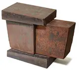 Richard Nonas, Detail from Harrison Street, 1986, Steel