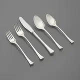 Karl Gustav Hansen, Kristine flatware service, c. 1960, sterling silver