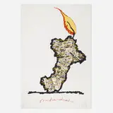 Claes Oldenburg, Centennial Print, Judson Memorial Church - State One, 1990, screenprint in colors on BFK Rives