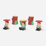 Philippe Starck, Stools models 8820, 8821, and 8822, set of five