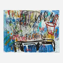 Despina Stokou, Women's March, 2017, mixed media on canvas