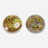 Paul Stankard, Environmental paperweights, set of two
