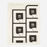 Robert Morris, Places for the Solitary (from the In the Realm of the Carceral portfolio)
