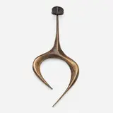 Door knocker by Paul Evans, c. 1965, patinated bronze, sold Nov 2022