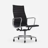 Charles and Ray Eames, Aluminum Group chair, aluminum, vinyl, enameled steel, plastic