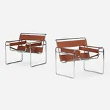 Marcel Breuer, Wassily chairs, pair