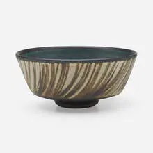 Small bowl by Harrison McIntosh, glazed stoneware, sold Nov 2022