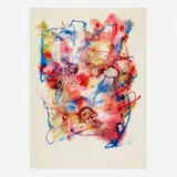 Bill Alpert, Red and Blue Composition