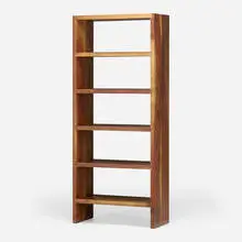Bookcase by Tyler Hays, c. 2015, walnut, sold Nov 2022
