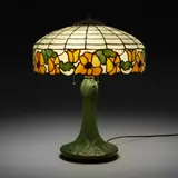 Hampshire Pottery, Tulip table lamp base