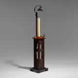 Charles Rohlfs, Candle stand