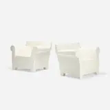 Philippe Starck, Bubble Club armchairs, pair