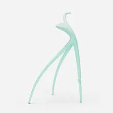 Philippe Starck, W.W. stool, 1990, enameled aluminum