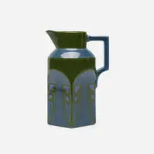 Christian Neureuther, pitcher, c. 1902, glazed stoneware