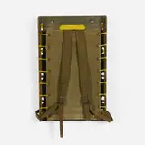 Red Lion Cabinet Co., US Army backpack frame, 1944, lacquered wood, canvas, rope, steel