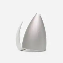 Ti-Tang teapot by Philippe Starck, 1991, porcelain, aluminum, sold Jan 2017