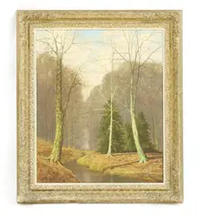 David Mead, Untitled, oil on board 59 x 50cm