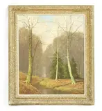David Mead, Untitled, oil on board 59 x 50cm