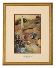 David Woodlock, Untitled, 'A Stratford Cottage' watercolour