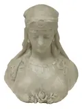In the manner Pietro Bazzanti, Untitled, a white marble bust of 'Sulamitide'
