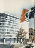 Henry Koerner, Bank Lambert, Brussels