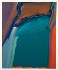 James Byrd, Untitled Abstract, 1979, acrylic on paper