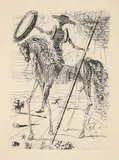 Salvador Dalí, Don Quixote, 1980s
