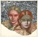 Eberhard Eggers, Twins, 1973, color, etching on wove paper