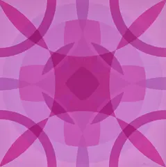 Joseph Grippi, Purple Geometric, 1968, serigraph on heavy wove paper, pencil