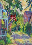 Adelaide LaFond, Chautauqua New York, pastel on paper