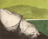 Benita Sanders, Hesquiat Bay, undated, late 1960s, intaglio, etching on wove paper