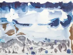 Jack Marlowe Wise, Kananaskis, Canada, 1985, watercolor