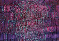 Reflections by Jack Marlowe Wise, gouache on paper, offered Mar 2024