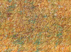 Yellow Field by Jack Marlowe Wise, gouache, offered Mar 2024