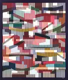 Composition Cinetique II by Yaacov Agam, 1976, screenprint, offered Dec 2023