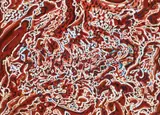 Jack Marlowe Wise, Abstracted Landscape in Brown and Blue