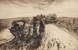 John Edward Costigan, When Day is Done, 1934, etching on laid paper