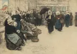 Manuel Robbe, Marche Breton, circa 1905, color, aquatint