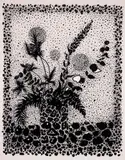 Robert Cato, (American, 1923-1999), Mauve Flowers - from the Nantucket Series, 1970, screenprint
