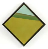 Gary Jurysta, Diagonal, 1966, acrylic on canvas