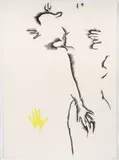 Marisol Escobar, (French/Venezuelan, 1930-2016), Untitled, No. 1 (from series Untitled Suite No. 6), 1978, lithograph printed in two colors
