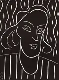 Teeny (Duthuit #723), originally 1938, this edition printed in by Henri Matisse, 1959, linocut in black ink, offered Nov 2023