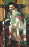 Irene Pasinski, And Whose Little Girl Are You, 1951, oil on canvasboard
