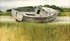 Richard Schlecht, The Caroline, 1966, oil on artist's board