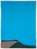 Geri Taper, Moving Landscape, c.1980s, acrylic on heavy wove paper