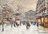 Antoine Blanchard, Paris Rue Trouchet