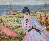 Suzanne Eisendieck, Plage A St. Adresse (Beach at Saint Adresse)