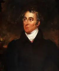 John Hayter, Half Length Portrait of the Duke of Wellington, oil on panel on a C. E. Clifford artist board 30 Piccadilly London, apparently